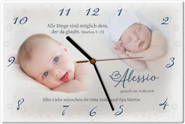 Taufgeschenk Taufuhr Junge