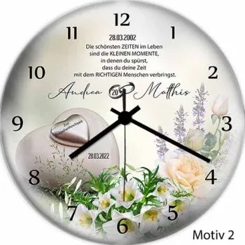 Geschenkidee zum 20. Hochzeitstag