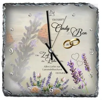 46. Hochzeitstag Geschenk Lavendelhochzeit