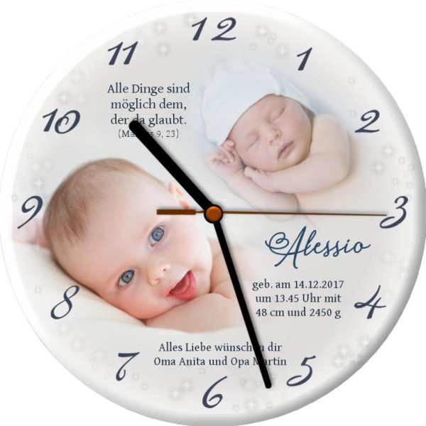 Taufgeschenk Taufuhr Junge